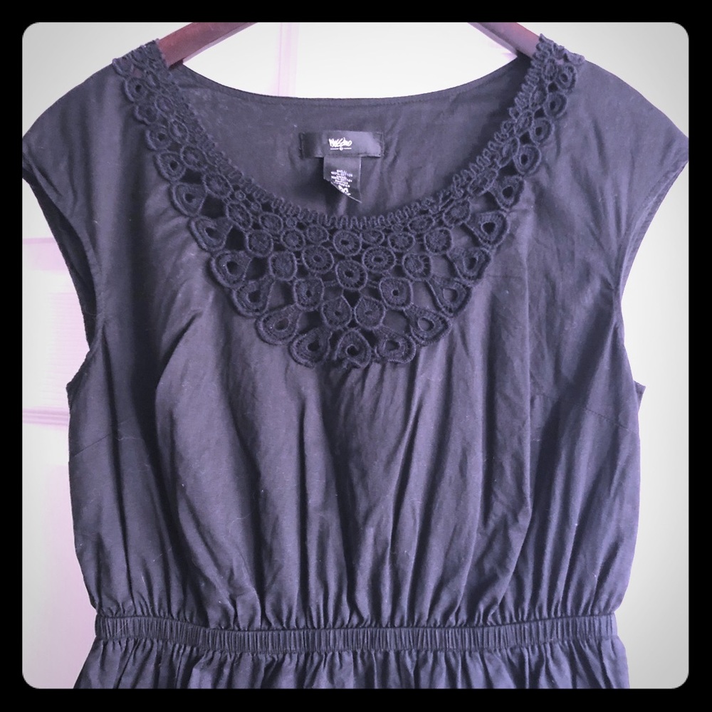 Mossimo Black Cotton Dress